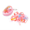 Candy -colored Children's hair circles, one -time strong pull, constantly hair rubber band thick girl head jewelry wholesale