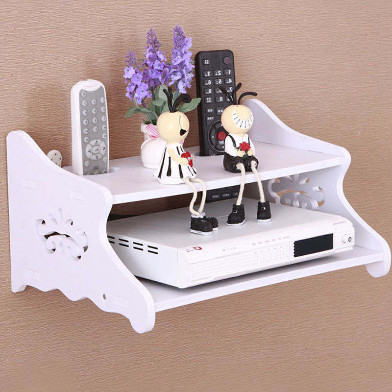 Set-top caja estante transfronterizo caliente creativo Punch-libre de pared sala de estar hogar pared gabinete estante pared colgante partición
