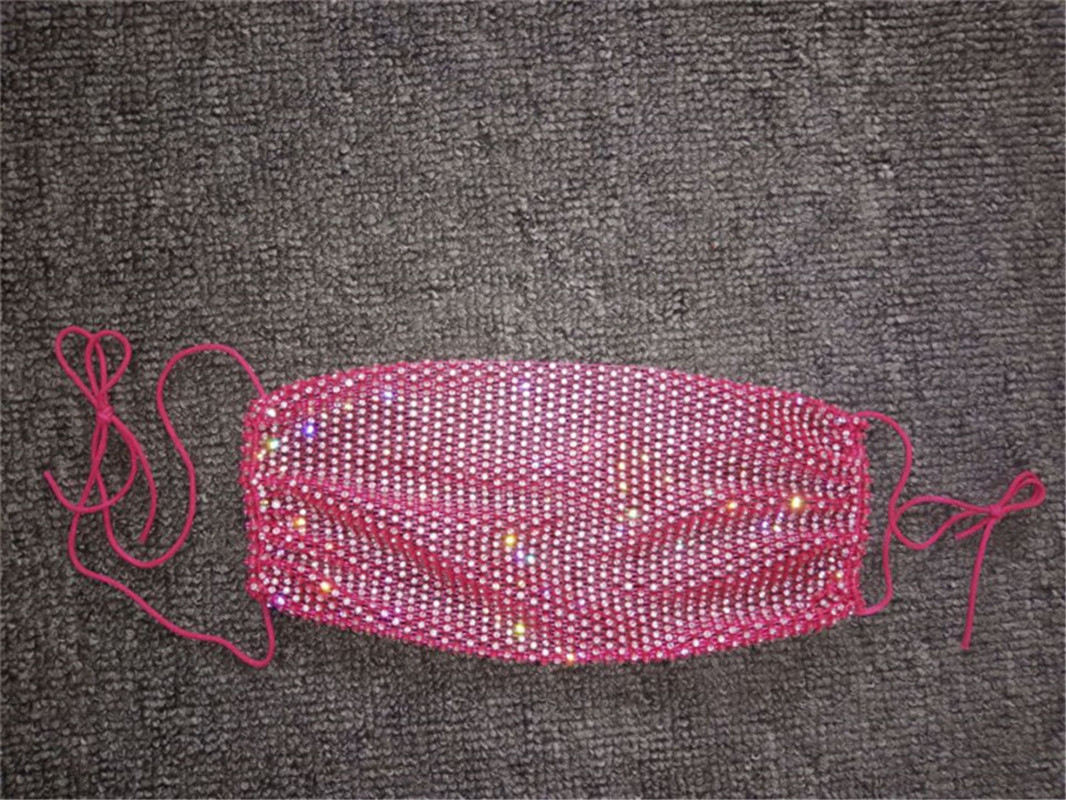 Masque en maille scintillante pour femme, très populaire en 2024, Z1207_voghion.com