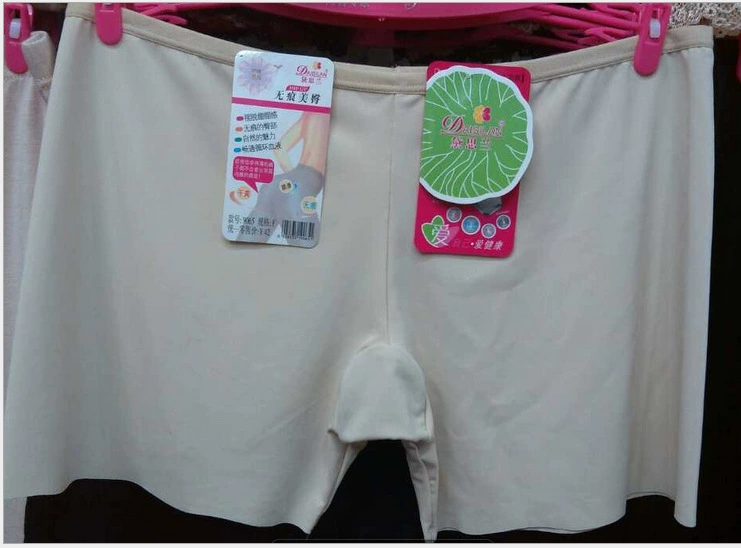 Шелковое защитное нижнее белье, брюки, л leggings, плюс размер, комфортно и стильно в белом