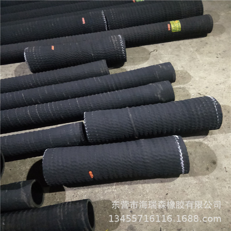 生产钢丝橡胶软管 煤矿吸排水 泥污耐磨抗腐蚀钢丝橡胶软管