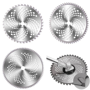 Lawn mower blade 40 teeth 60 teeth 80 teeth alloy saw blade weeder brush cutter lawn mower saw blade accessories