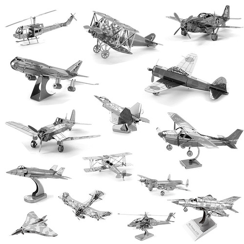 Aipin Wholesale Group A VIP DIY assembled model 3D photolithography three-dimensional metal puzzle wholesale one piece drop shipping