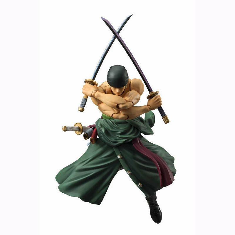 Фигура-акция (One Piece) Саурон и Луффи, подвижная PVC-модель, 13.7×8.7×25.3 см