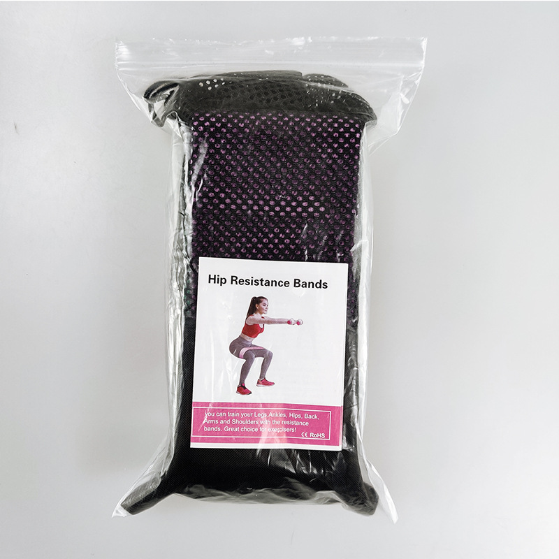 Deportes de interior anillo de resistencia en cuclillas transfronterizo banda de tensión de algodón anillo de abuso de cadera Levantamiento de cadera banda de resistencia de yoga ABUSO DE CADERA