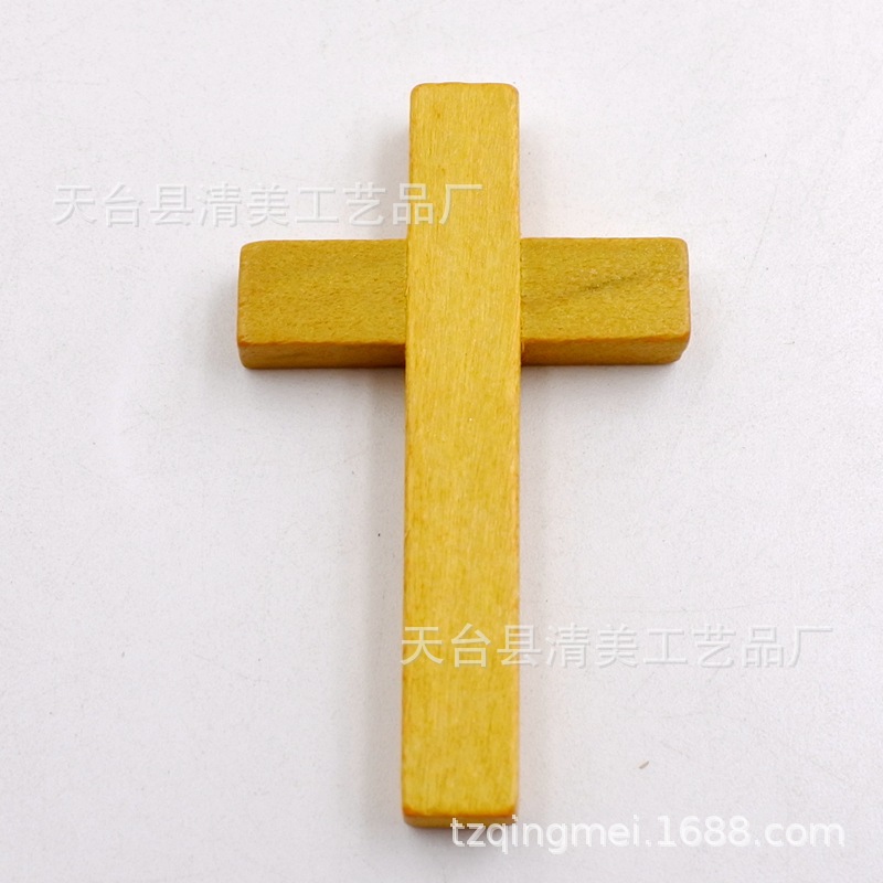 Tabletas de madera con decoración de cruz, 12 piezas de madera ensambladas, un paquete de ideas