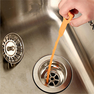 Special promotion hair cleaner sink anti-blocking cleaning hook sewer toilet dredge strip