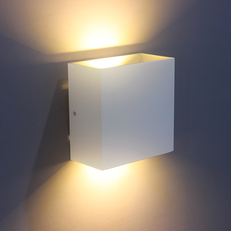 LED travel wall sconce for corridor