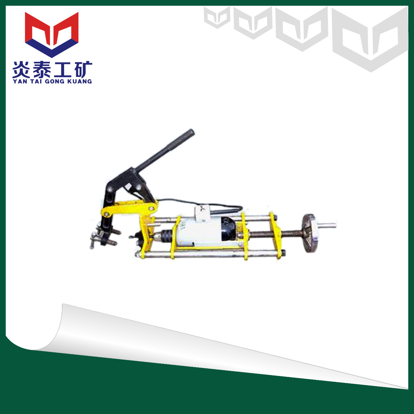 ZG-1X13型电动钢轨钻孔机 钢轨钻孔机空心钻头 75钢轨打孔机