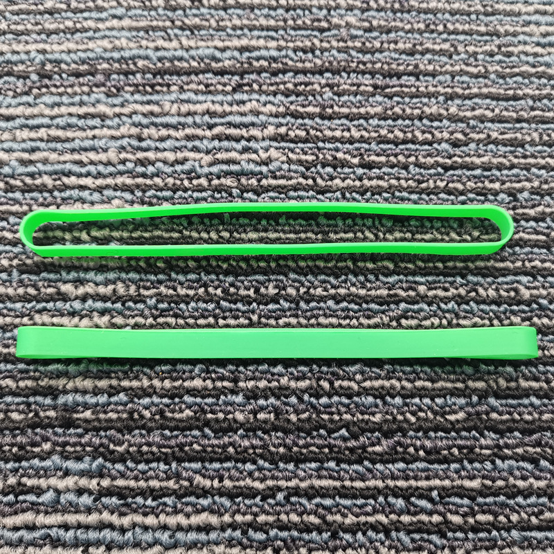 A05 # tipo de tira larga 200*10*1.5 caja de bridas de color de silicona correa de libro de unión elástica fuerte de silicona transfronteriza