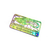 Cross -border new spot fish hook card multi -functional fish hook model slices of etching fish hooks can be processed