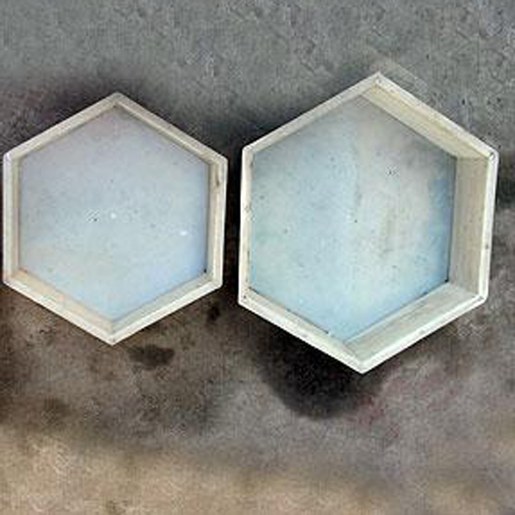 水利水库30*10平面六角护坡模具 实心六棱砖模具六角模具