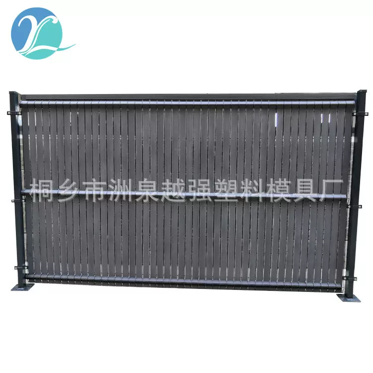 工厂直销PVC塑料篱笆板栅栏围栏庭院隔离带隐私防护栏PVC塑料隔断