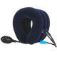 Inflatable household full fleece three-layer cervical traction instrument cervical cervical neck protection neck brace massager