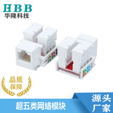 厂家直销网络信息模块安普型电脑模块综合布线网络信息CAT5E