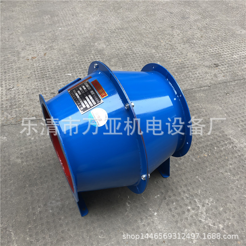 斜流管道增压风机 低噪音混流风机 SGJ-6F 5F4S 铝轮高流风机