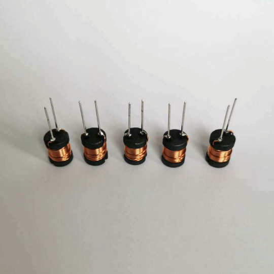 I-shaped inductance 9 * 12L100UH I-shaped in-line plug-in support production of I-shaped center column 5.0 power inductance