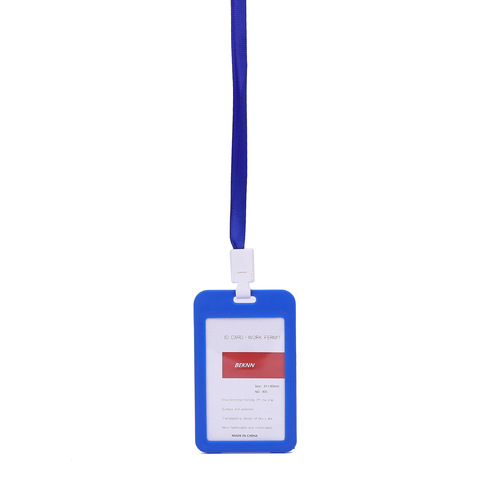 Lanyard for name badge Double-sided badge holder Exhibition sign Work card Bus access control Factory sign Employee hanging badge Badges