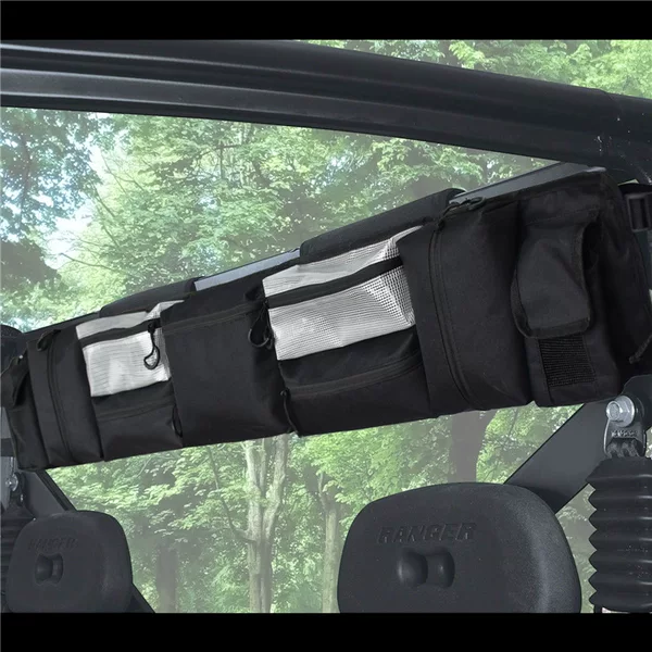Sky cross-border long black ATV front bag large capacity outdoor UTV car bag practical wear-resistant Riding ATV bag