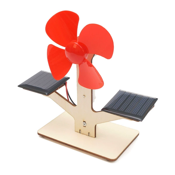 Air fan solar-powered