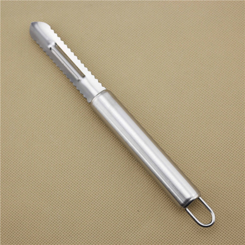 Stainless steel peeling knife, scraper, peeling knife, fruit peeler, melon planer, peeling knife, multifunctional fish scale planer