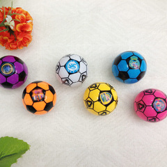 Factory direct supply of cartoon football shaped pencil sharpener, creative cute round plastic pencil sharpener, wholesale student stationery