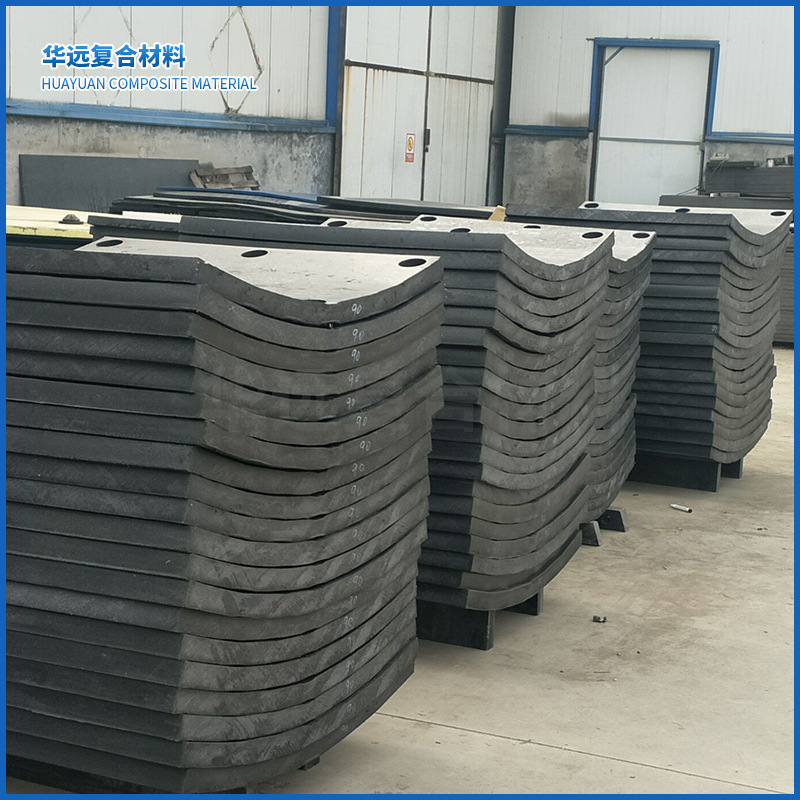 按需加工装载机械配套pe弧形板弧面板 抗压耐磨聚乙烯塑料滚筒板
