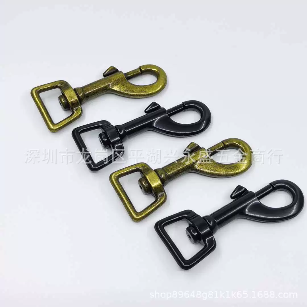 Оптовая Продажа с фабрики багаж Аппаратные аксессуары Высокое качество электрофорез собака пряжка ПЭТ веревка Пряжка 6 баллов Собака веревка брелок