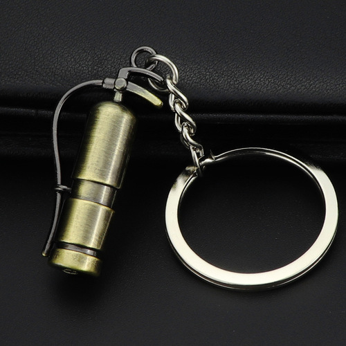 Custom 119 Fire Extinguisher Keychain Creative Safety Fire Promotion Gift Fire Extinguisher Keychain