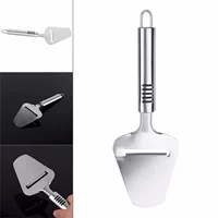 Stainless steel cake shovel pizza shovel triangle pizza shovel kitchen cheese cutting knife cutting creative baking tool