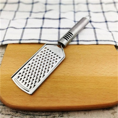 Stainless steel flat ginger grater chocolate cheese grater carrot grater cheese grater multifunctional grater tool