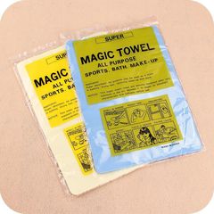 Deerhide-inspired dishcloth, absorbent and lint-free—perfect for kitchen dishes, car washing, floor cleaning, glass wiping, and household chores.