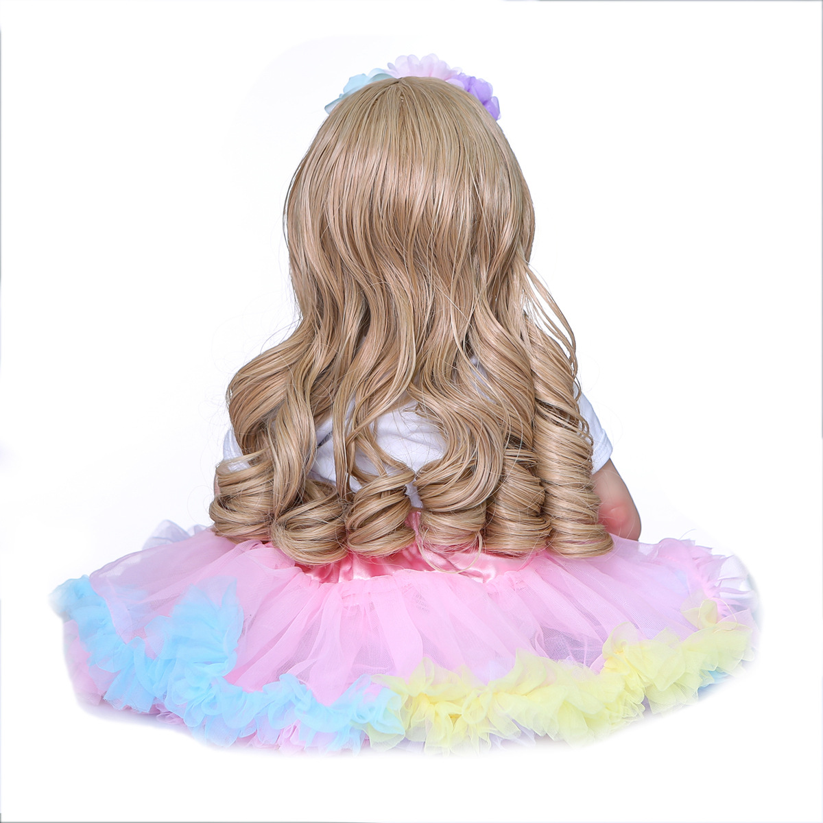 NPK simulación muñeca transfronteriza 60cm renacido niño lindo bebé deseo AliExpress