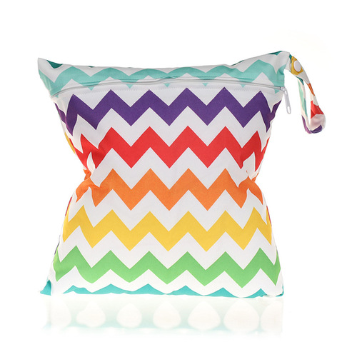 16 printed styles baby print single-zip diaper bag for mom's bag economy small wholesale