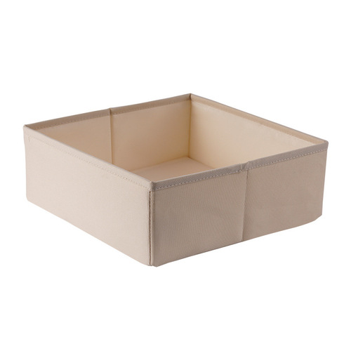 Tianzong fabric separated underwear storage box desktop organizer box underwear socks bra drawer storage box home xs