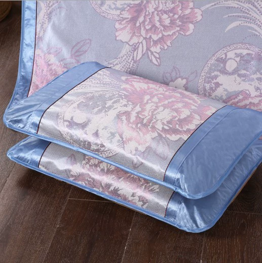 Silk two-color pillowcase