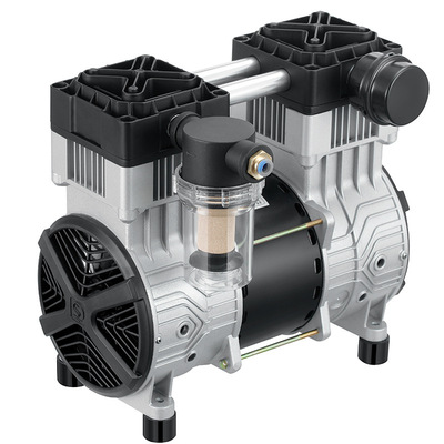 迈思220V真空泵小型抽气实验室电动抽负压泵吸盘正压无油压力泵|ru