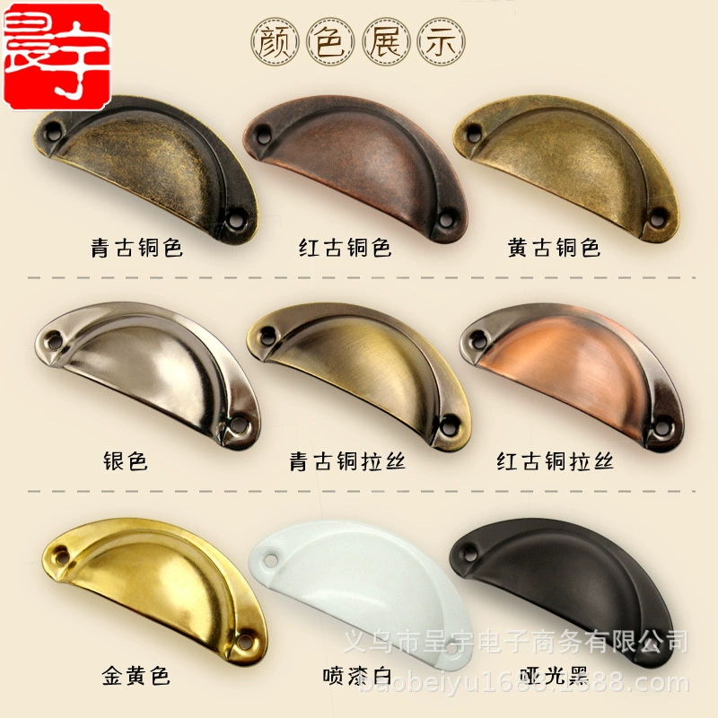 Ретро ручка крышки ящика круглая ручка antique dumpling мини-ручка для шкафа дверная ручка железная ручка