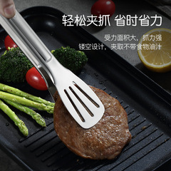 CCKO304 stainless steel food clip kitchen barbecue clip steak clip steamed bun clip bread clip food barbecue clip