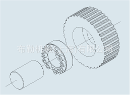 德国必康 Bikon1012-120X165动力锁/胀紧套/涨紧套/免键轴衬锥套