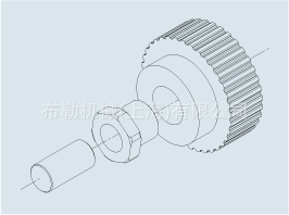 台湾TSD胀紧套/免键轴衬/涨套联轴器GSA-48/GSA-50/GSA-55/GSA-60