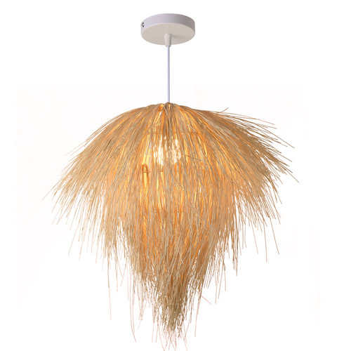 Japanese antique hotel bamboo rattan chandelier creative personality retro bar restaurant tea house bed and breakfast bird's nest lighting