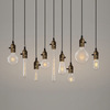 Retro bulb, ceiling lamp, bar clothing, creative lights