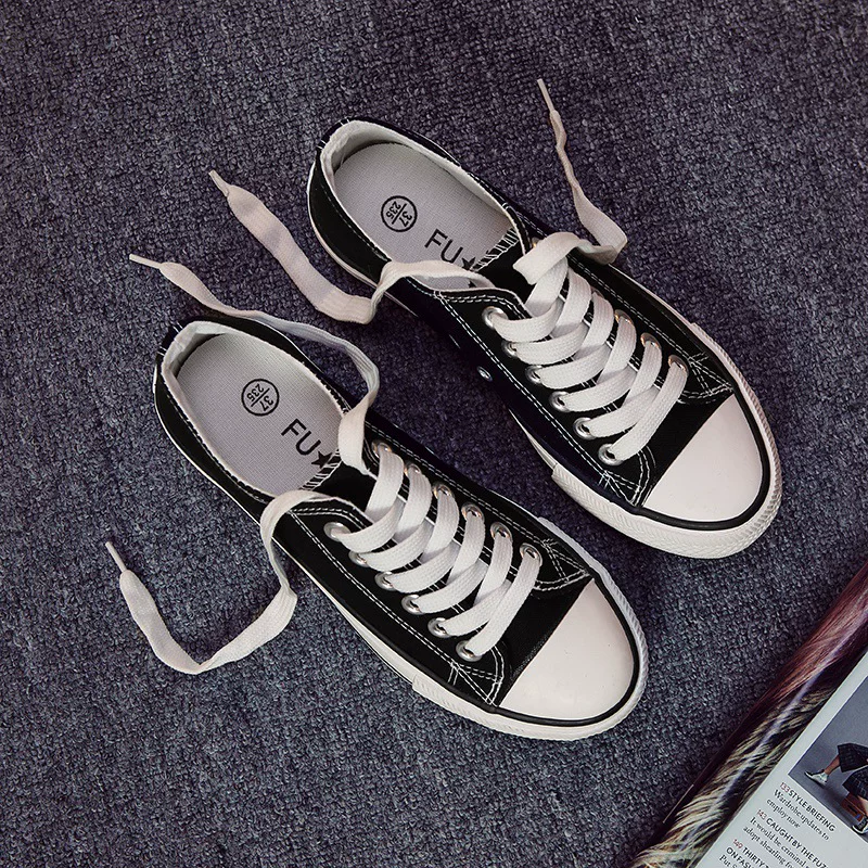 Canvas Shoes Chunfu Bu A01 (female) — Low-top, Lightweight, Classic 2024 Style