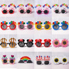 Children's glasses suitable for photo sessions, creative decorations, internet celebrity