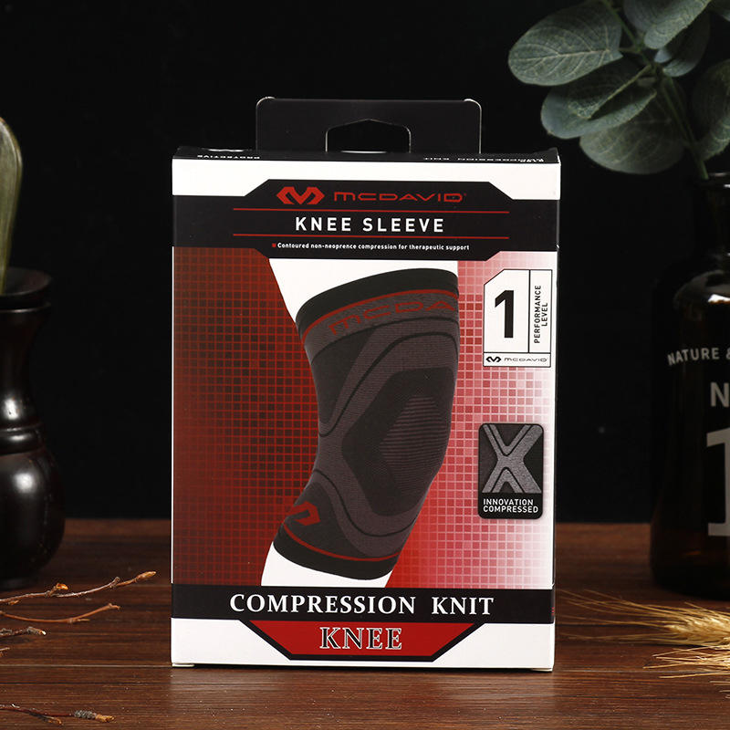 行家选-白卡纸包装盒制做创意运动护膝彩印盒子通用折叠包装纸盒