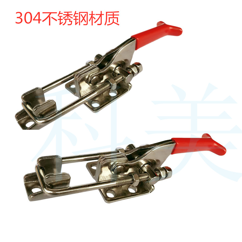 快速夹具 GH431 锁扣 风机扣 门扣式 304不锈钢 机械扣锁 拉扣