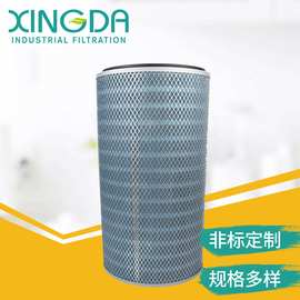 厂家供应工业过滤器除尘聚酯纤维滤筒 除尘滤筒过滤器滤芯配件