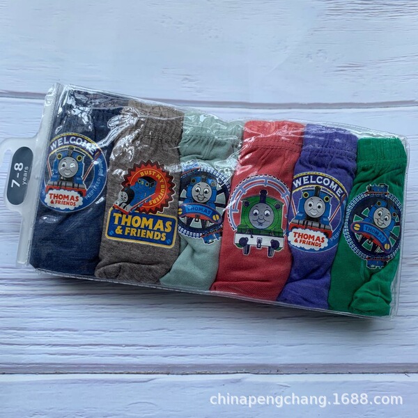 Spider-Man Six-style children's cartoon underwear SPIDER-Man…