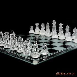 Glass small chess